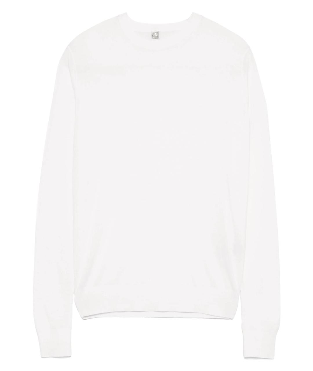 TOTEME Бежевый шерстяной джемпер / свитер, фото 1