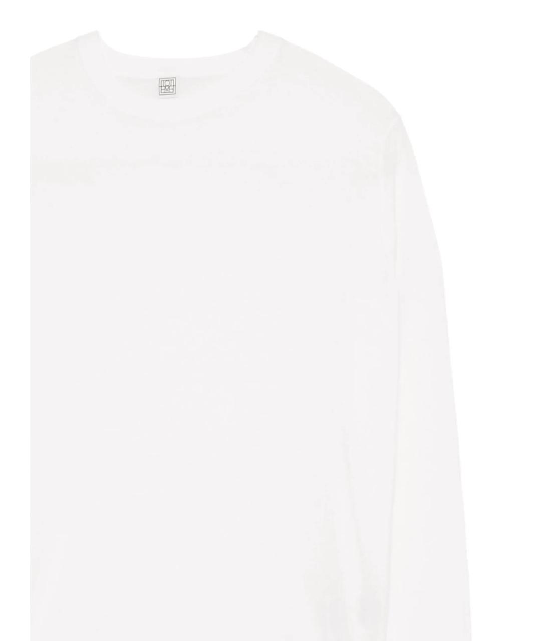 TOTEME Бежевый шерстяной джемпер / свитер, фото 2