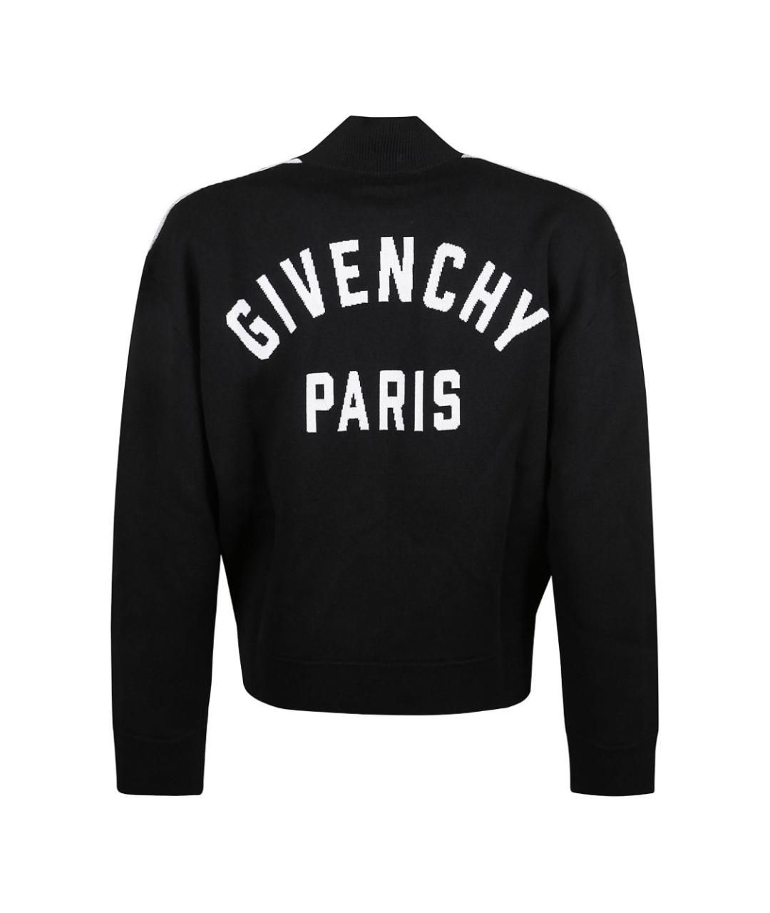 GIVENCHY Черный шерстяной джемпер / свитер, фото 3