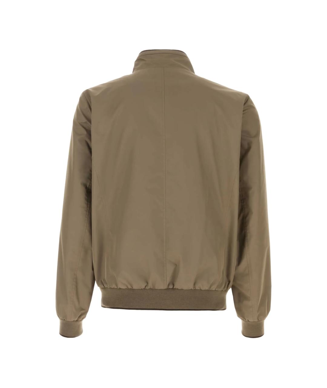 MOORER Хаки полиэстеровая куртка, фото 3