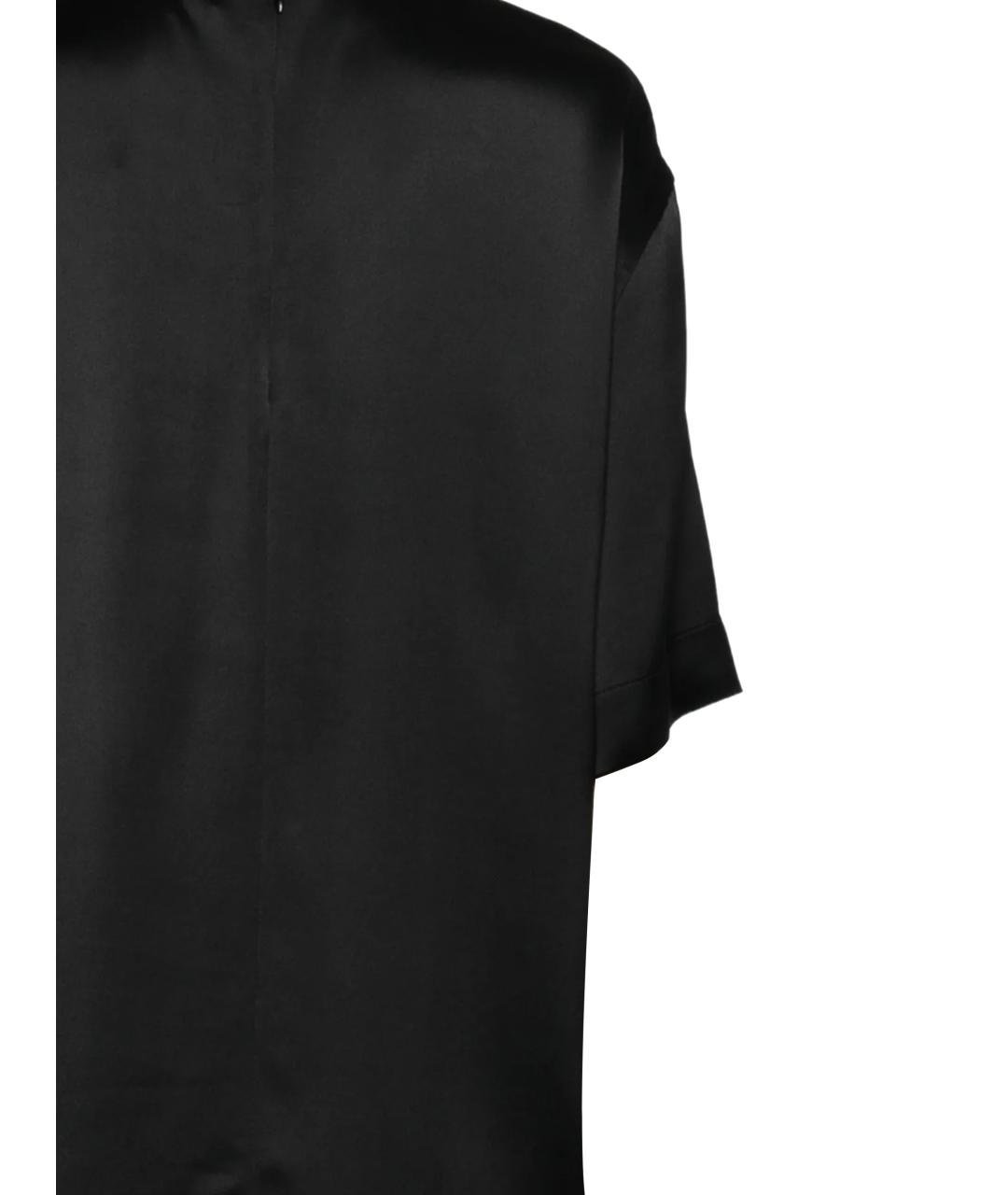 TOTEME Черная вискозная футболка, фото 3