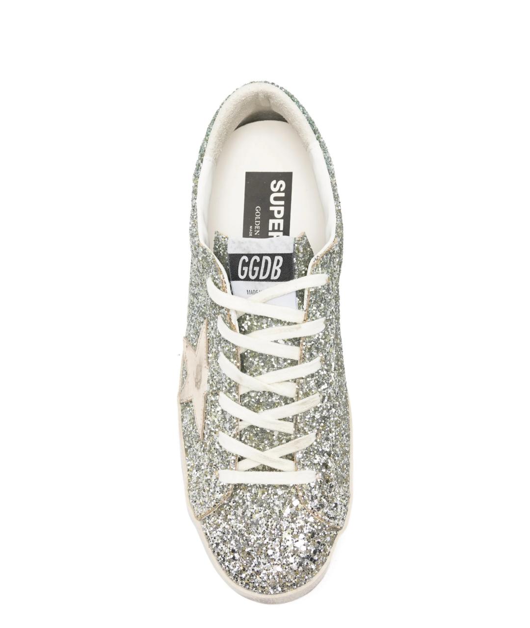 GOLDEN GOOSE DELUXE BRAND Мульти кожаные кеды, фото 4