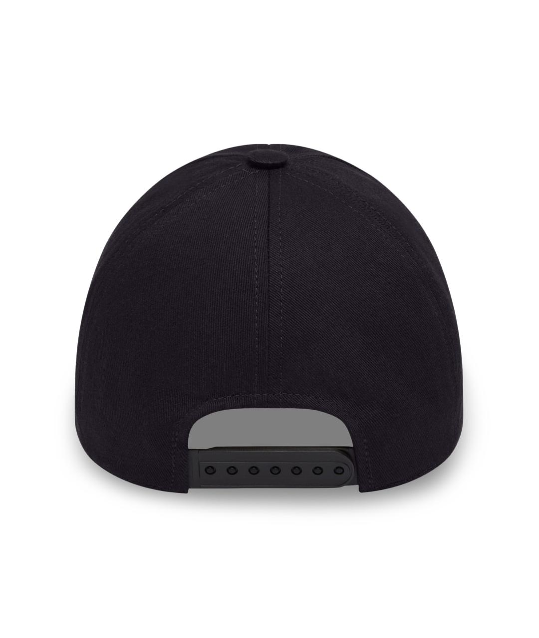 COURREGES Черная хлопковая кепка, фото 3