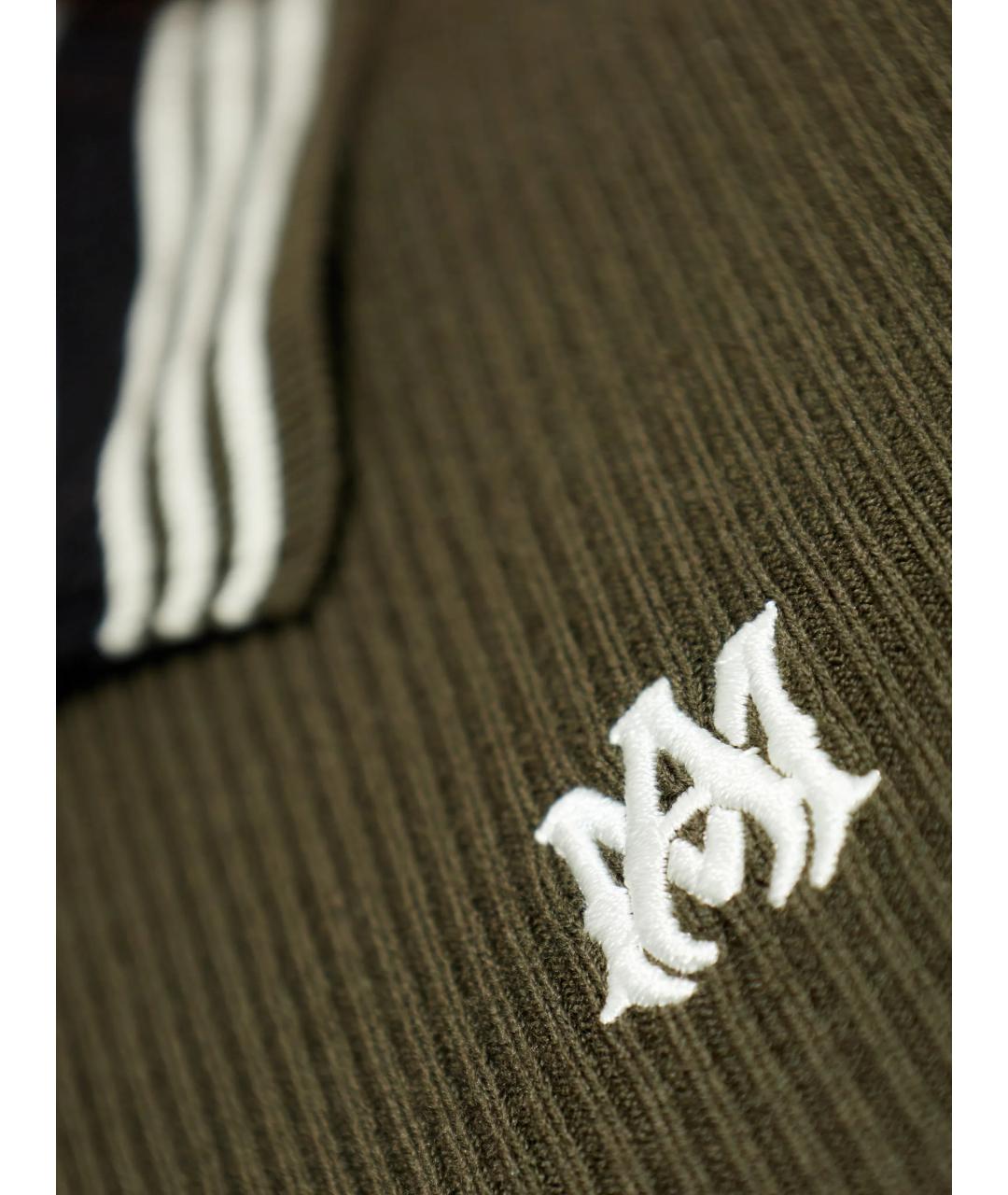 AMIRI Хаки шерстяная футболка, фото 2