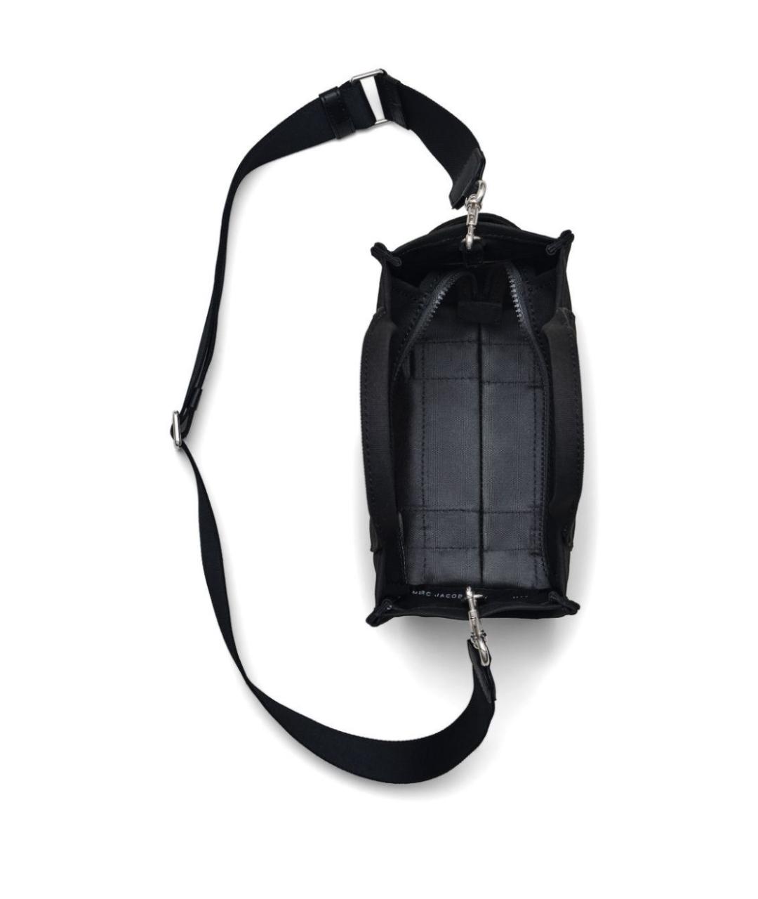 MARC JACOBS Черная хлопковая сумка тоут, фото 4