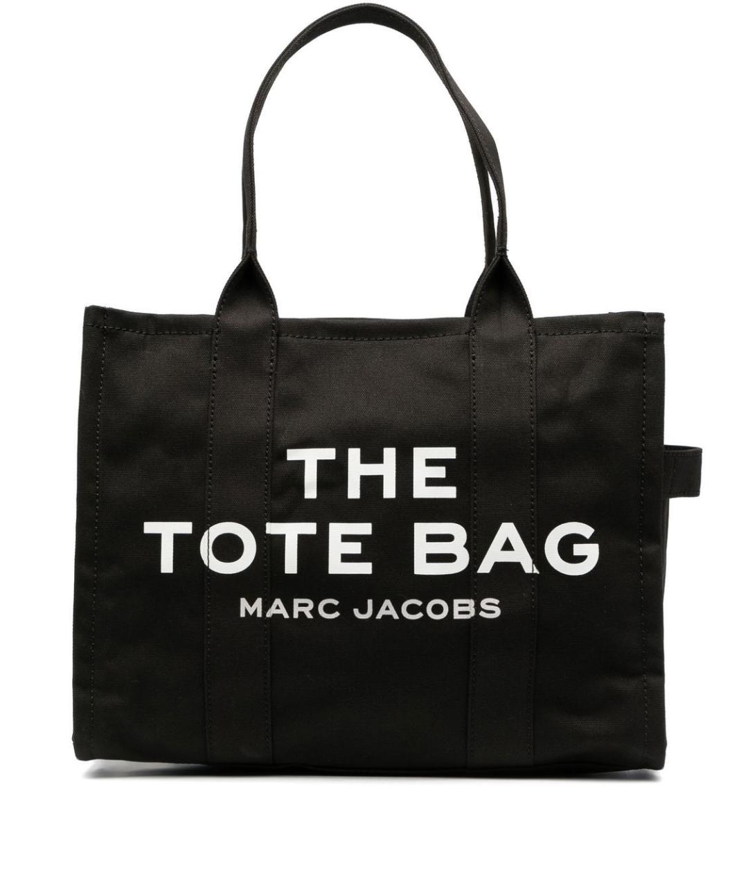 MARC JACOBS Черная хлопковая сумка тоут, фото 1