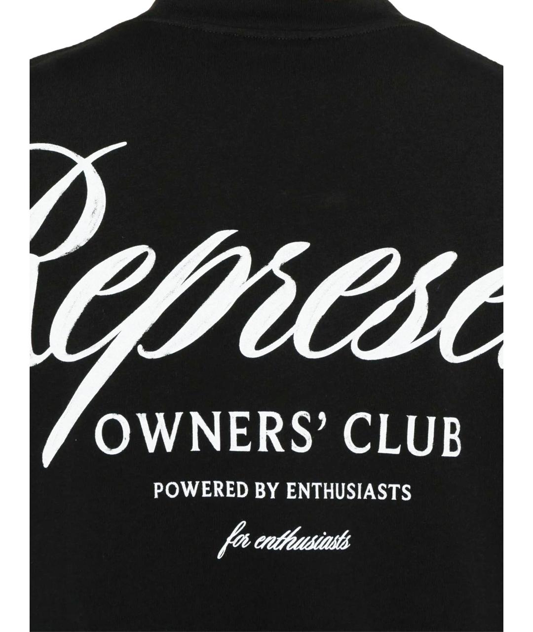 REPRESENT Черная хлопковая футболка, фото 3