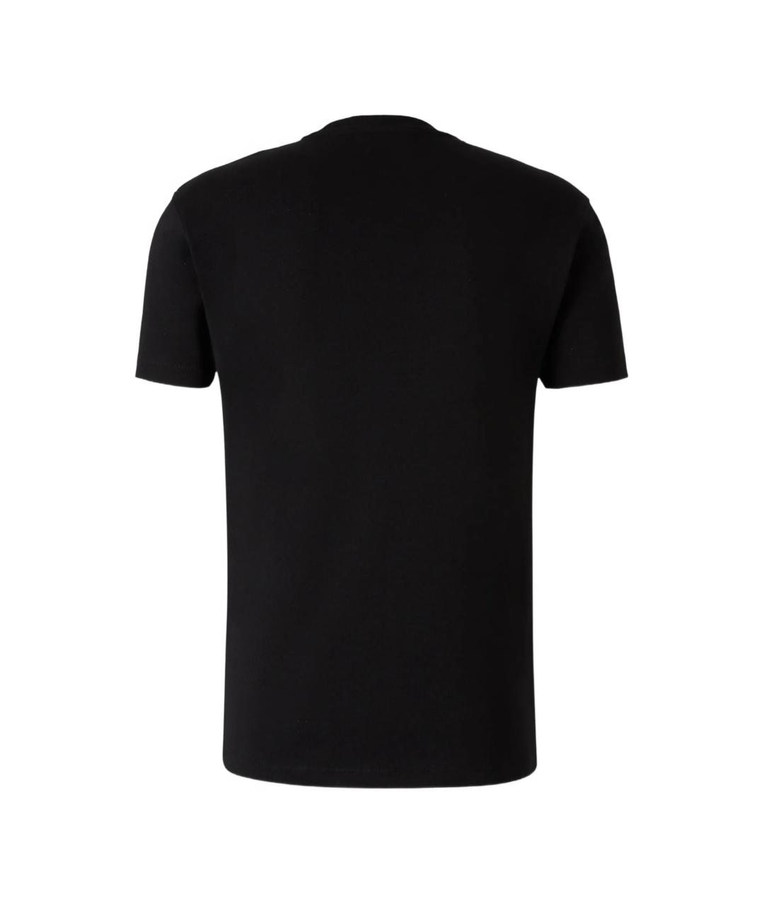 TOM FORD Черная хлопковая футболка, фото 3