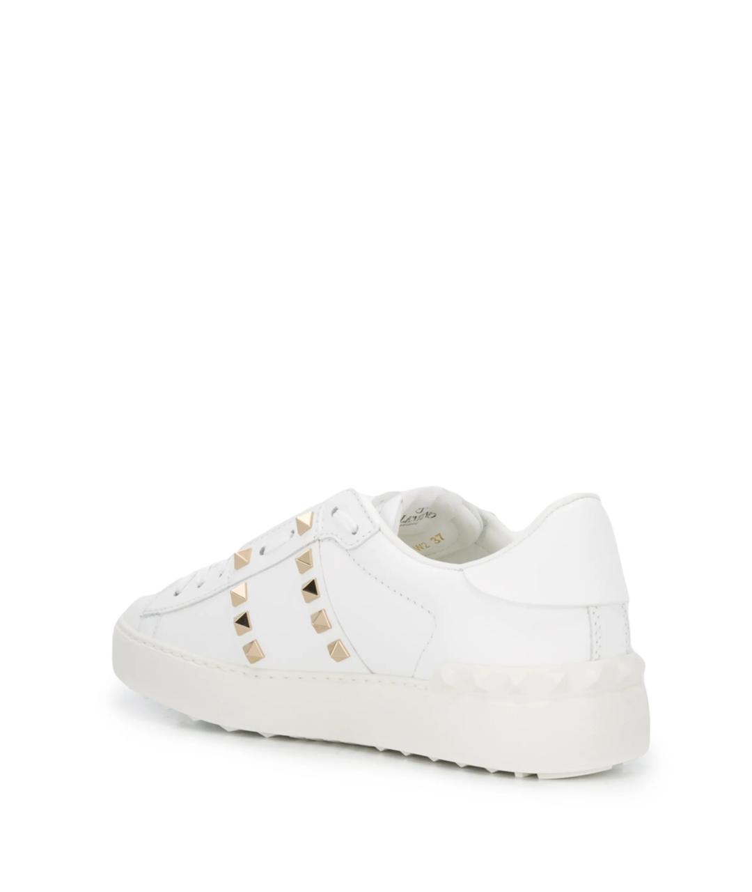 VALENTINO Белые кожаные кеды, фото 3