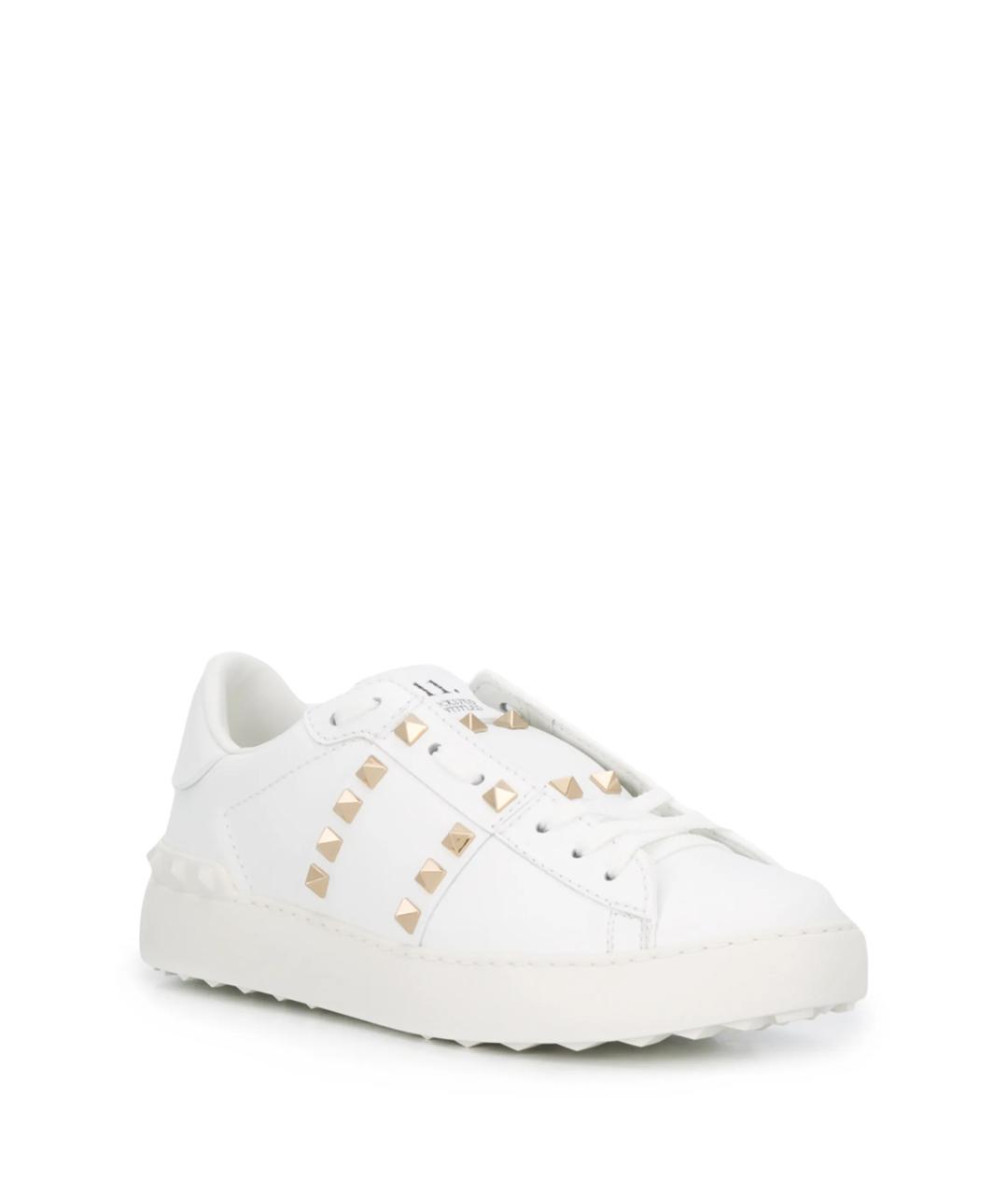 VALENTINO Белые кожаные кеды, фото 2