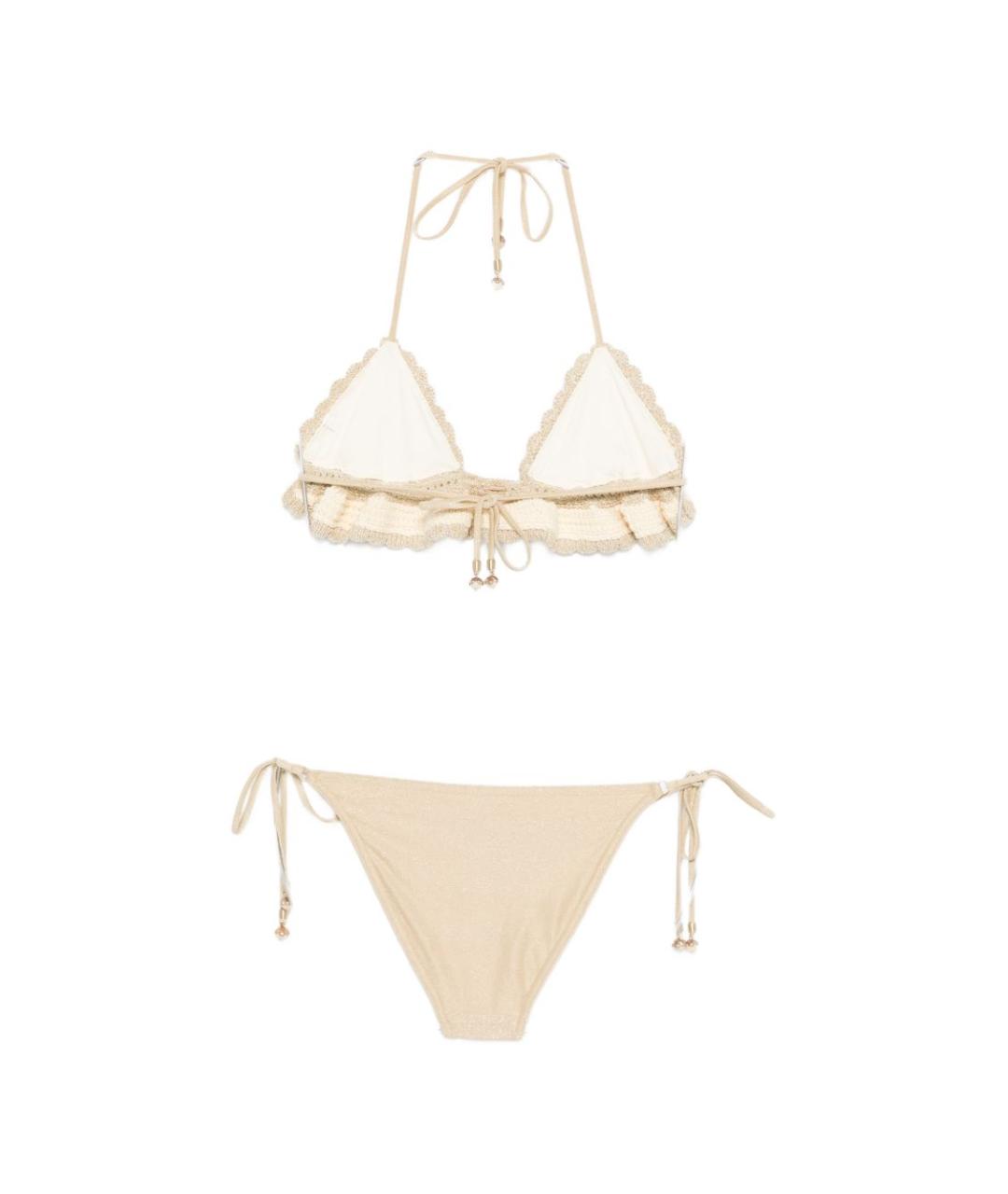 ZIMMERMANN Бежевый купальник, фото 3