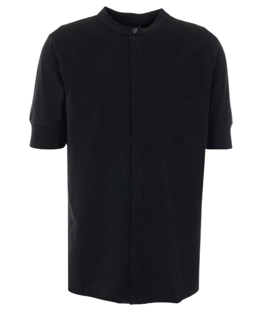 THOM KROM Черная хлопковая футболка, фото 1