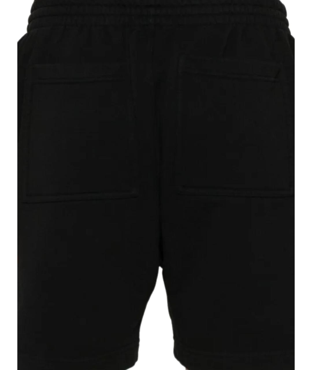 REPRESENT Черные хлопковые шорты, фото 3