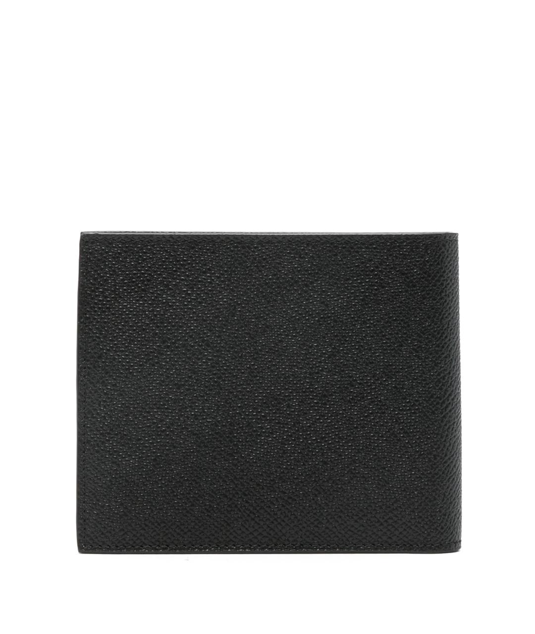 FERRAGAMO Черный кожаный кошелек, фото 3