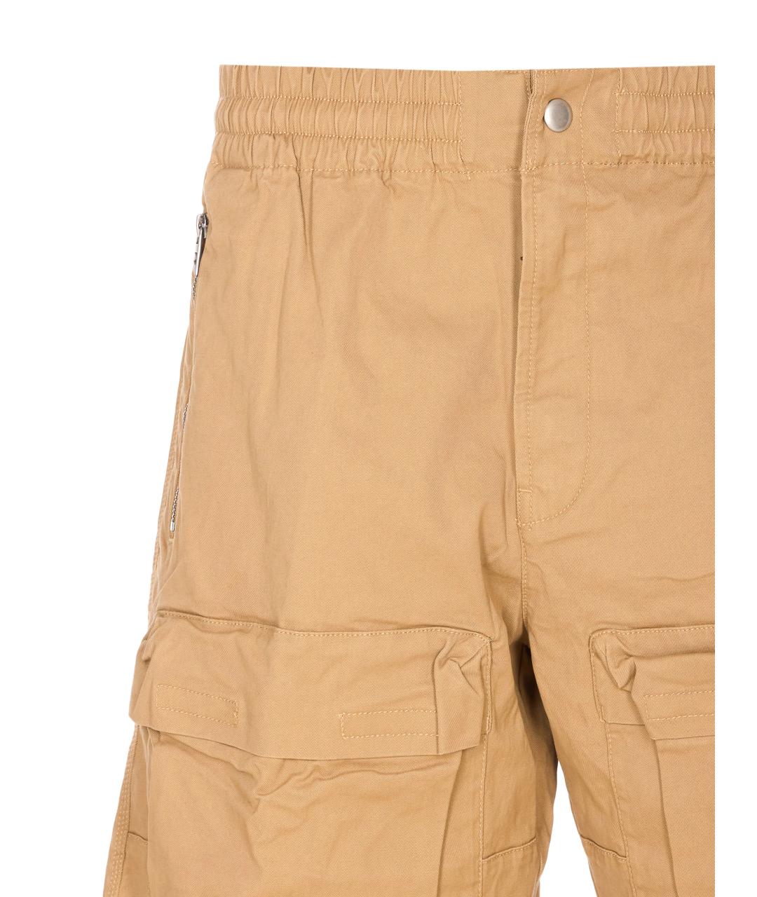 DIESEL Бежевые хлопковые шорты, фото 2