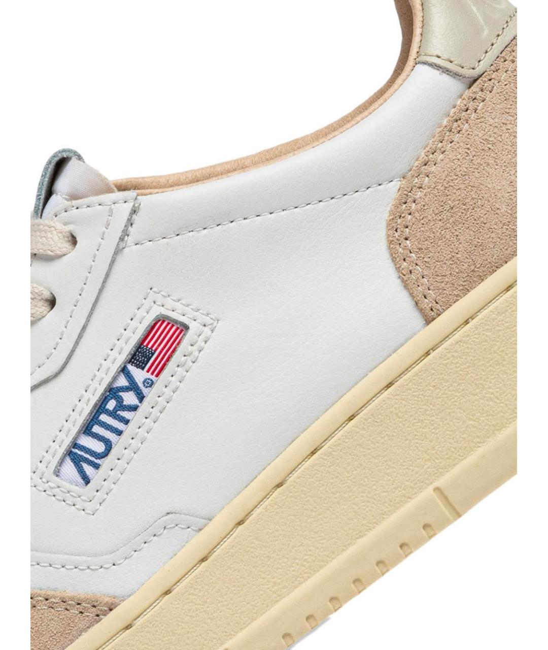 AUTRY Белые кожаные кеды, фото 5