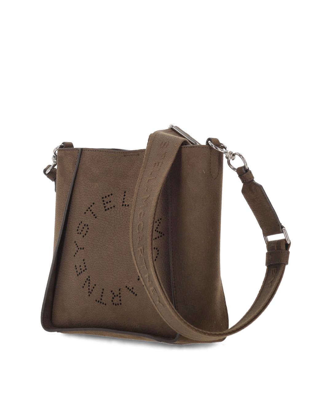 STELLA MCCARTNEY Коричневая сумка через плечо из искусственной кожи, фото 2