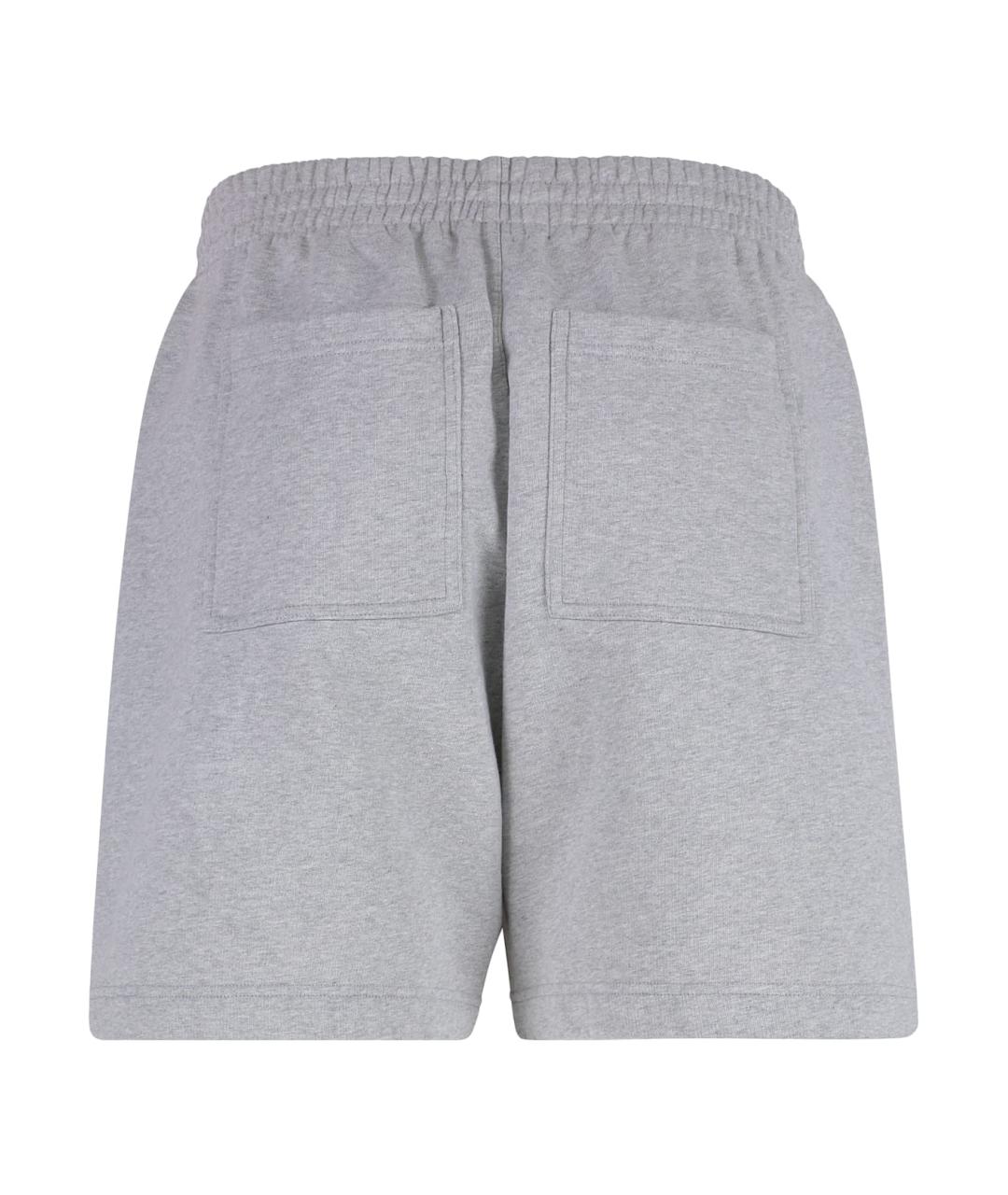 REPRESENT Серые хлопковые шорты, фото 3