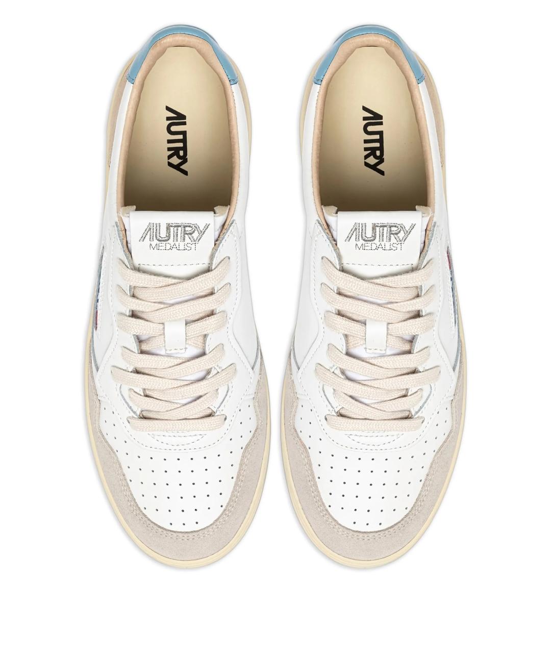 AUTRY Белые кожаные кеды, фото 4