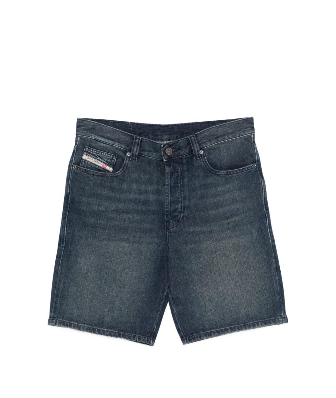 DIESEL Синие хлопковые шорты, фото 1