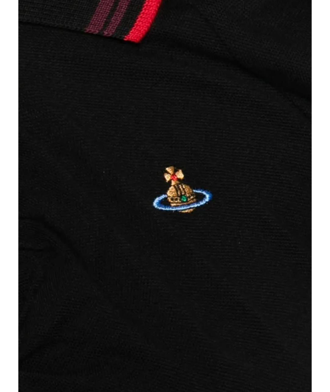 VIVIENNE WESTWOOD Черное хлопковое повседневное платье, фото 2