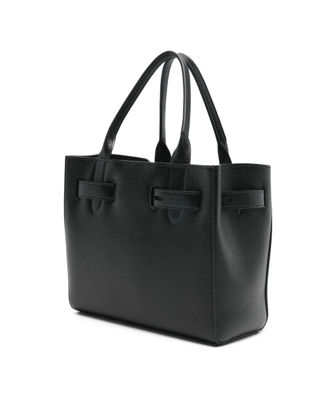 TOM FORD Черная кожаная сумка тоут, фото 2