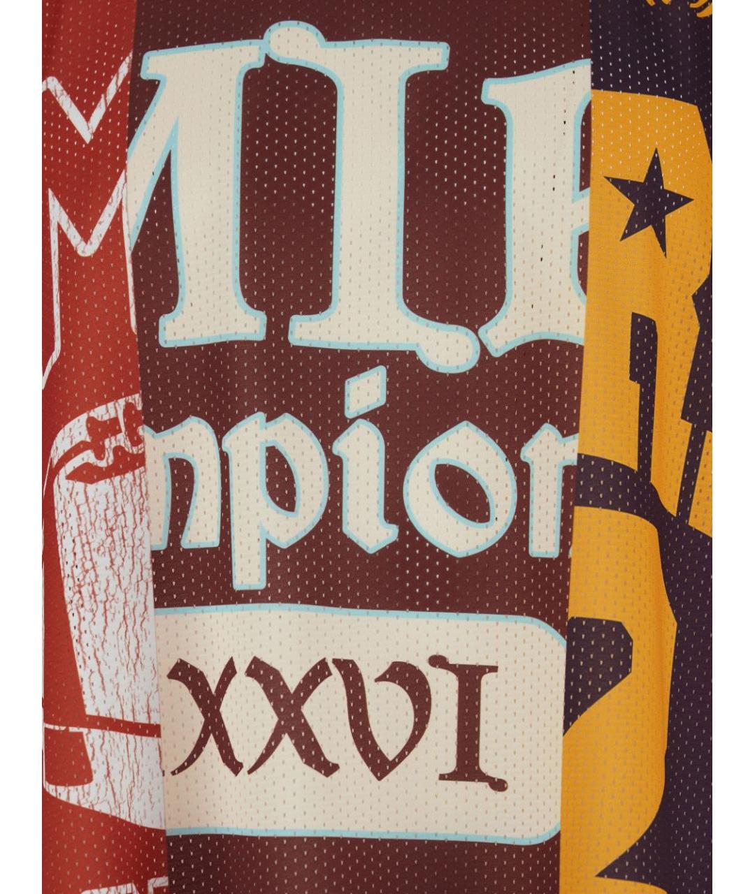 AMIRI Мульти хлопко-полиэстеровая футболка, фото 2