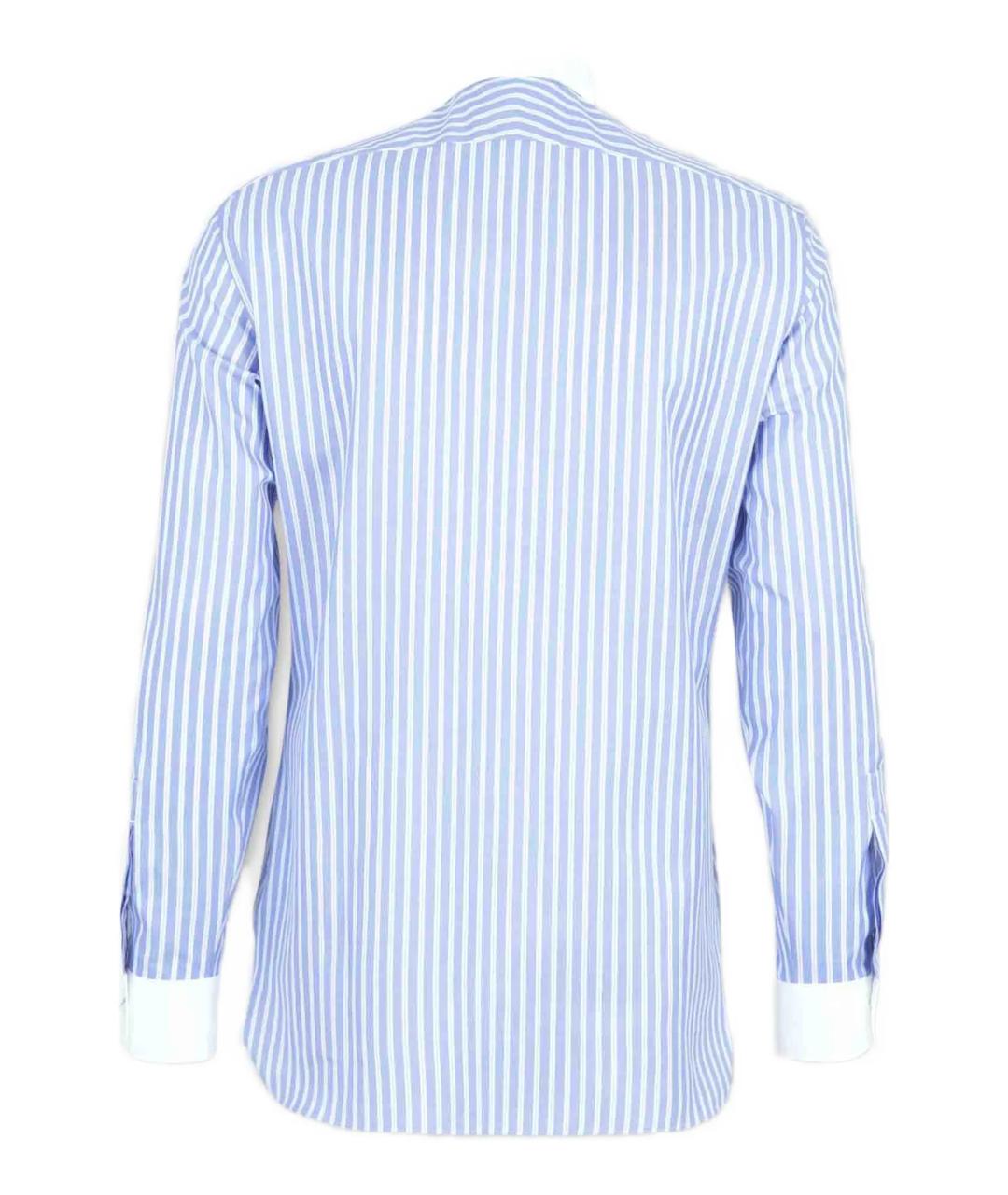 TOM FORD Голубая хлопковая кэжуал рубашка, фото 3