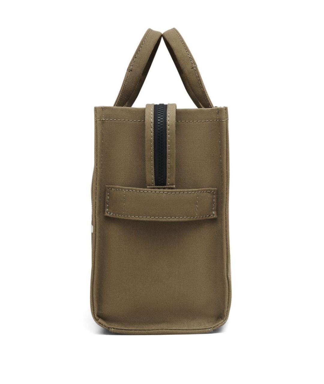 MARC JACOBS Хаки тканевая сумка тоут, фото 2