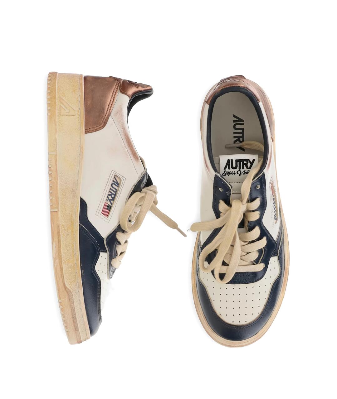 AUTRY Мульти кожаные низкие кроссовки / кеды, фото 5