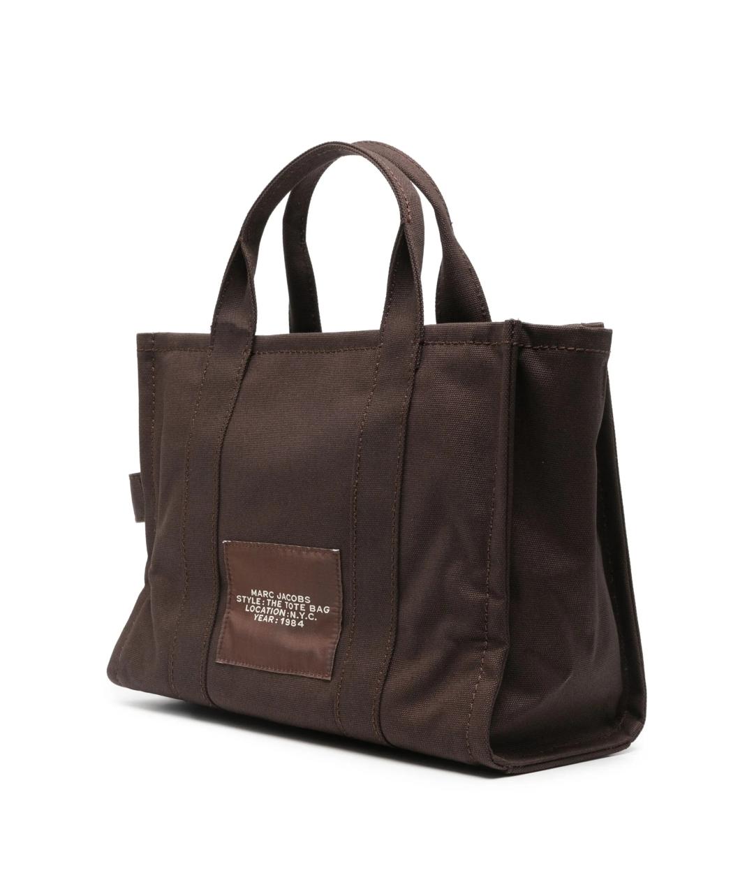 MARC JACOBS Коричневая тканевая сумка тоут, фото 2