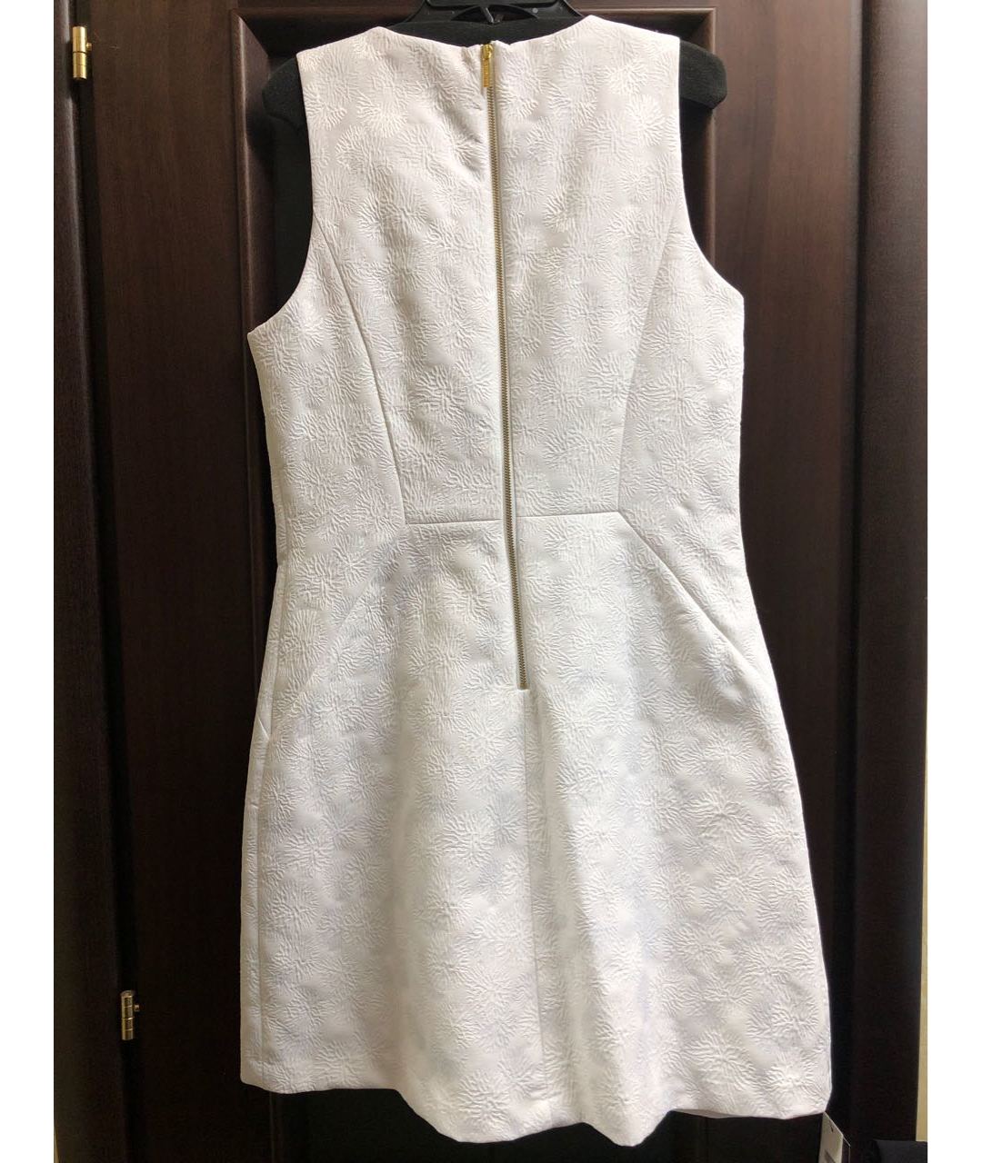 MICHAEL KORS COLLECTION Белое повседневное платье, фото 2