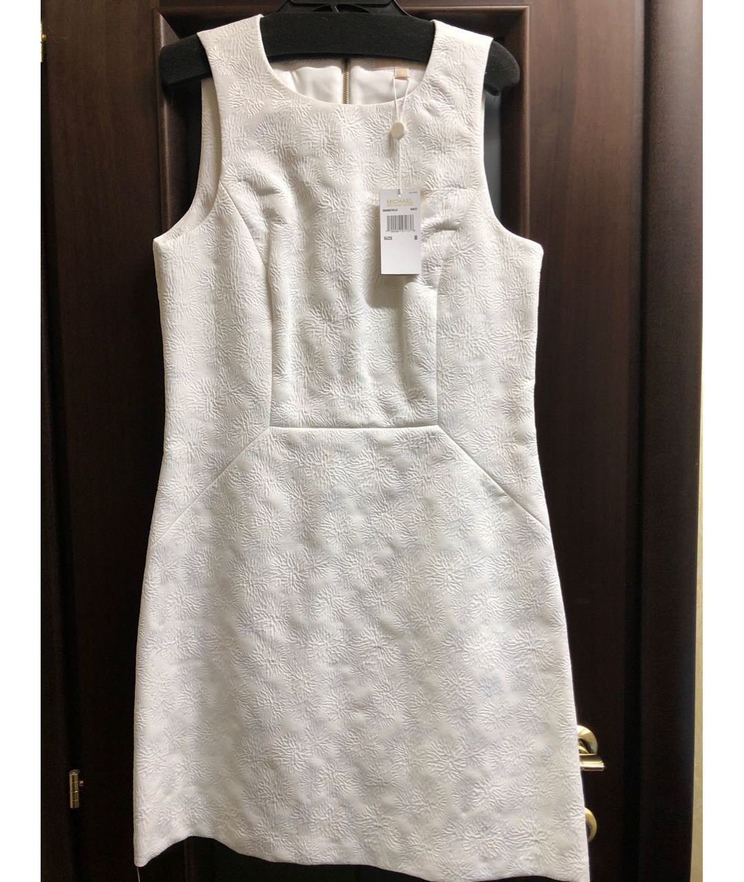 MICHAEL KORS COLLECTION Белое повседневное платье, фото 3