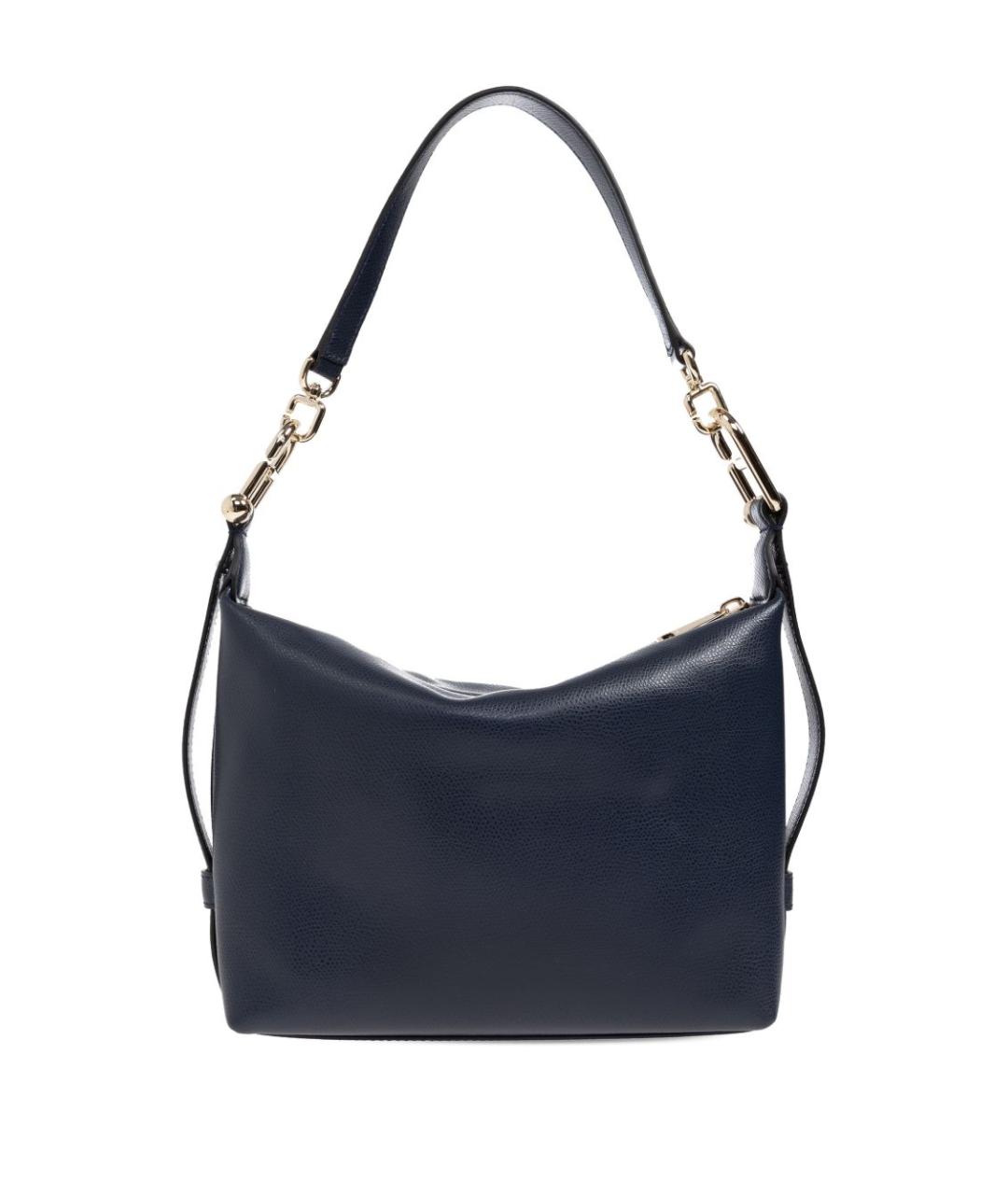 FURLA Синяя кожаная сумка через плечо, фото 2