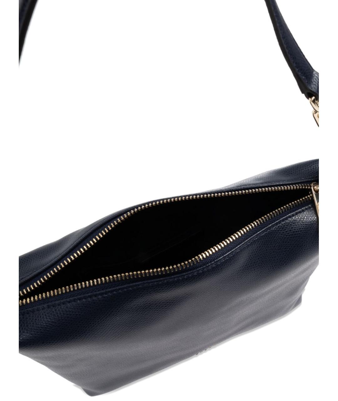 FURLA Синяя кожаная сумка через плечо, фото 4