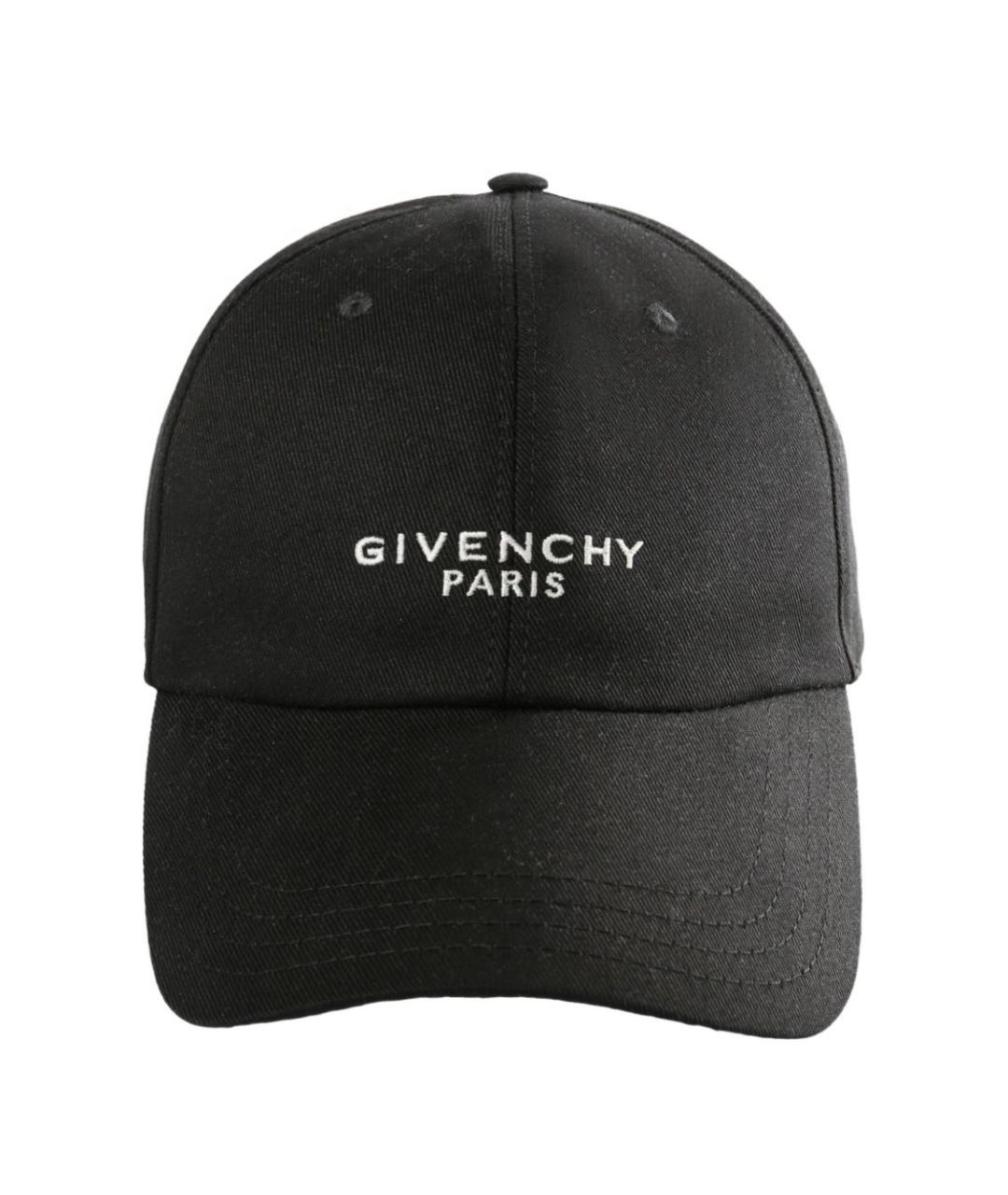 GIVENCHY Черная хлопковая кепка/бейсболка, фото 1