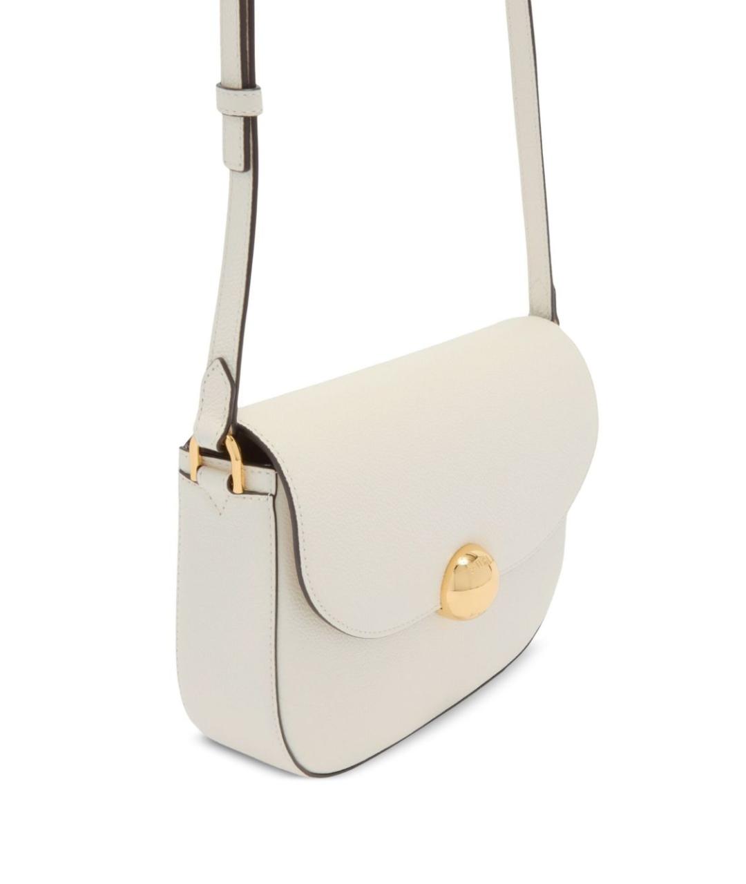 FURLA Бежевая кожаная сумка через плечо, фото 3