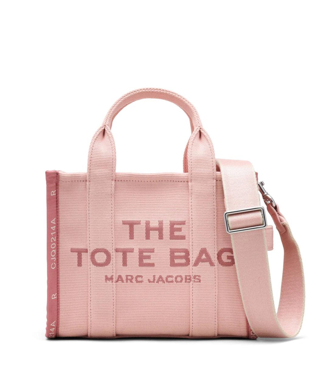 MARC JACOBS Розовая хлопковая сумка тоут, фото 1