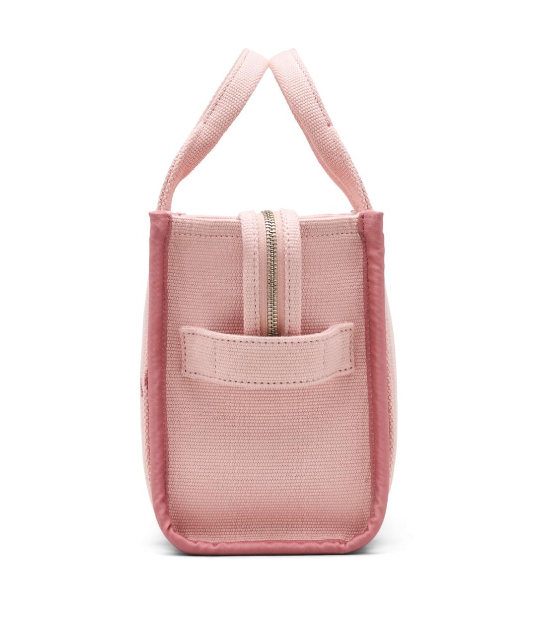 MARC JACOBS Розовая хлопковая сумка тоут, фото 2