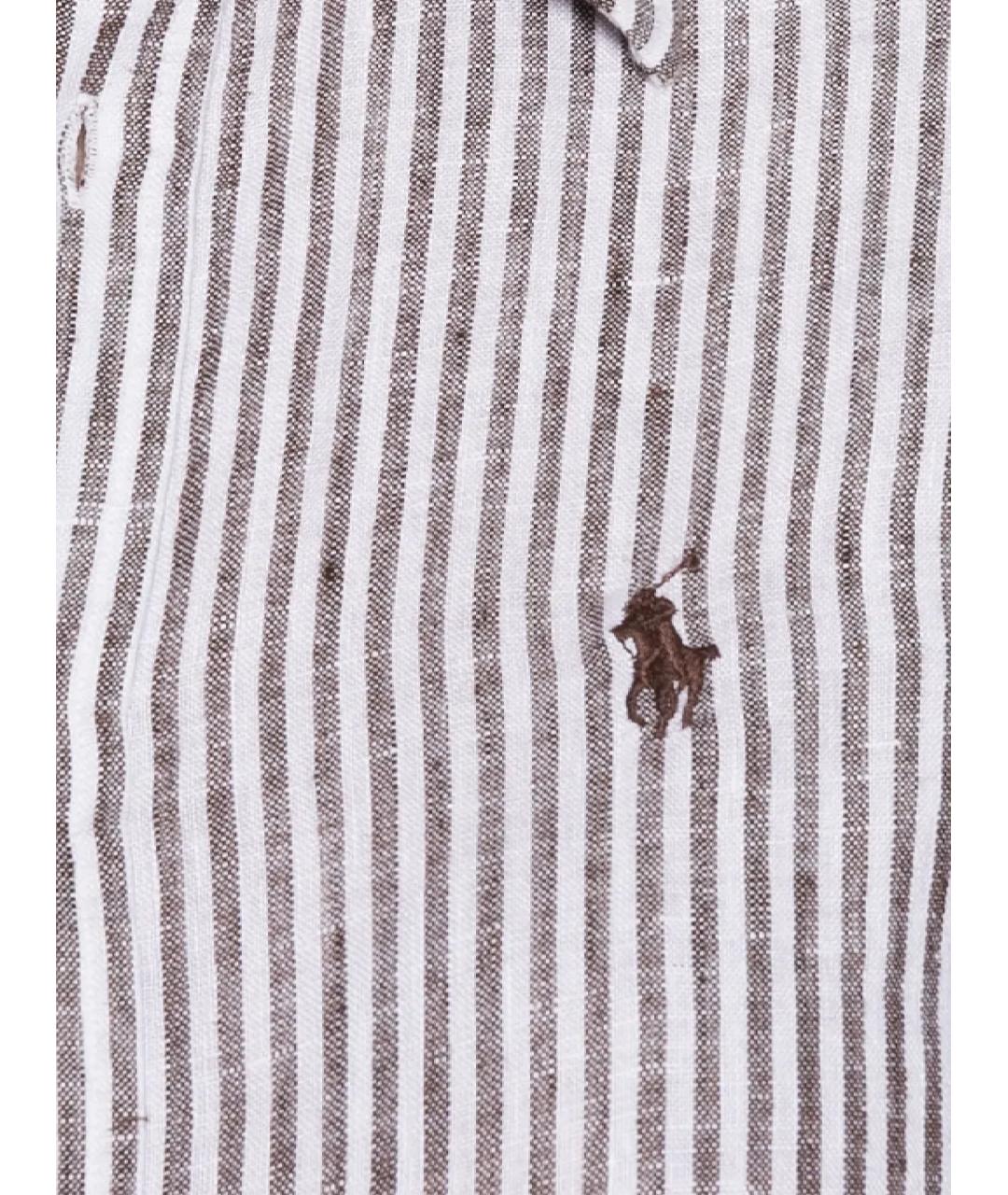 POLO RALPH LAUREN Мульти льняная рубашка, фото 2