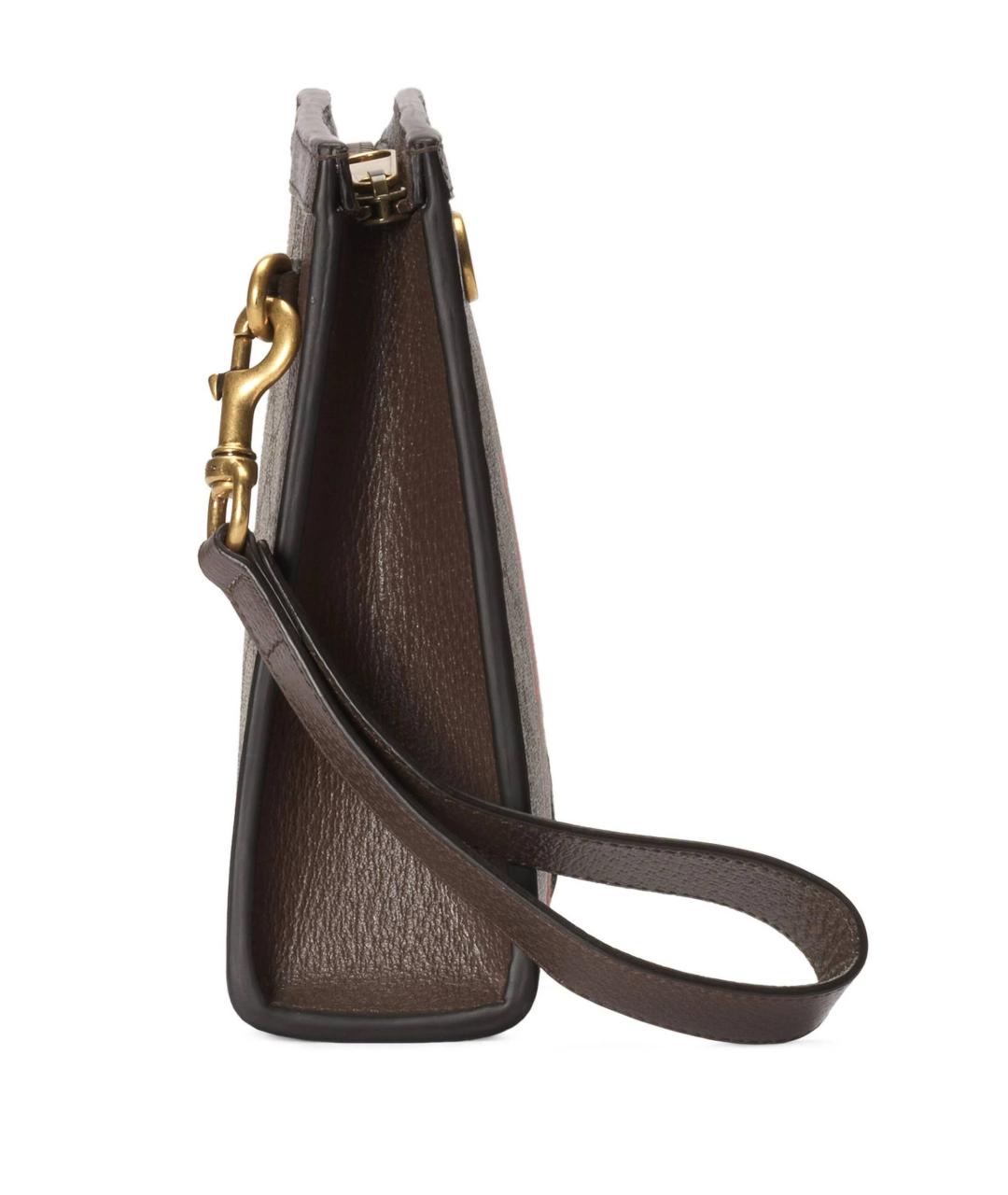 GUCCI Бежевая барсетка, фото 4