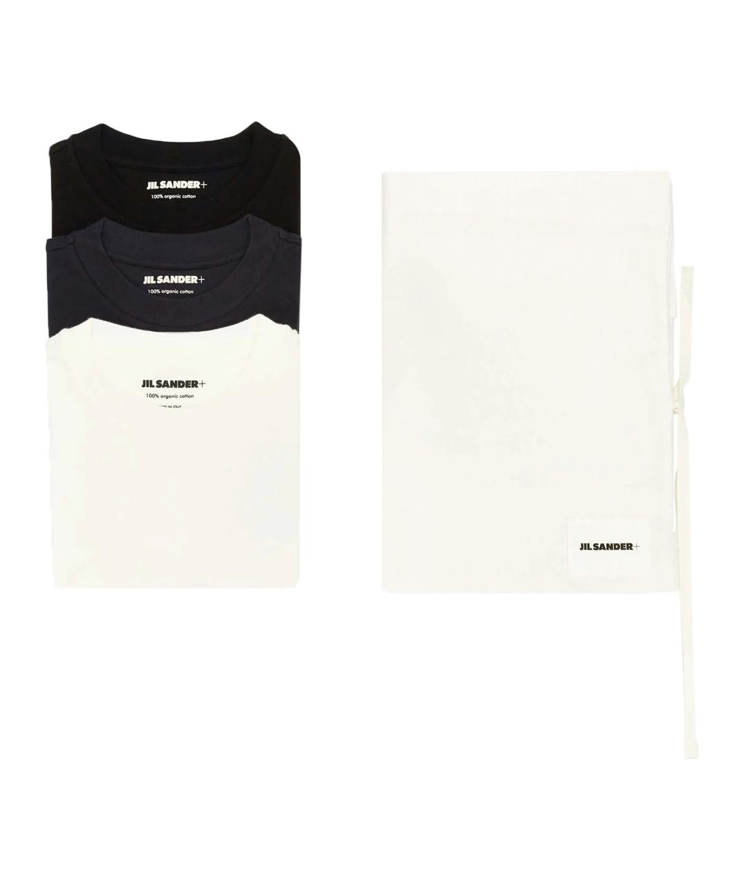 JIL SANDER Мульти хлопковая футболка, фото 2