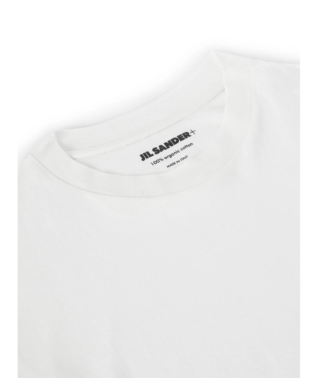 JIL SANDER Мульти хлопковая футболка, фото 4