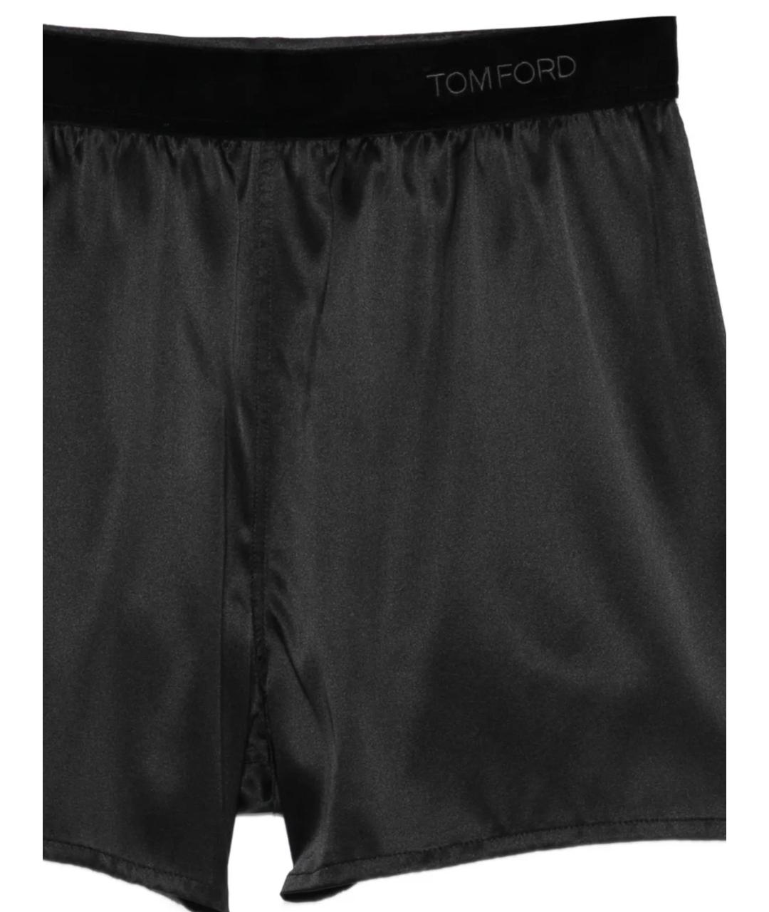 TOM FORD Черные шелковые шорты, фото 2