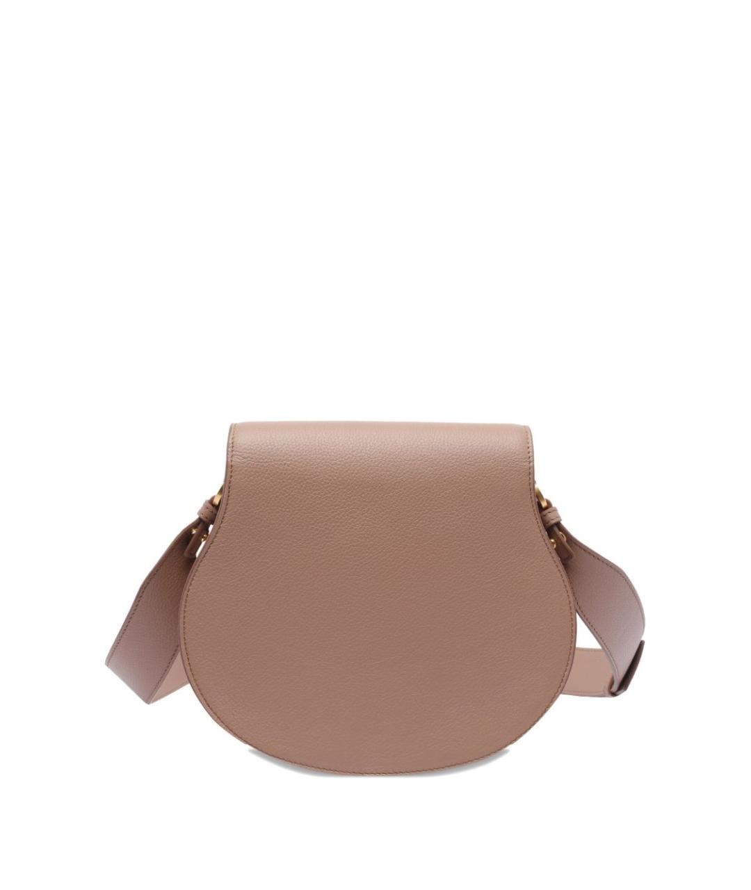 CHLOE Розовая кожаная сумка через плечо, фото 3