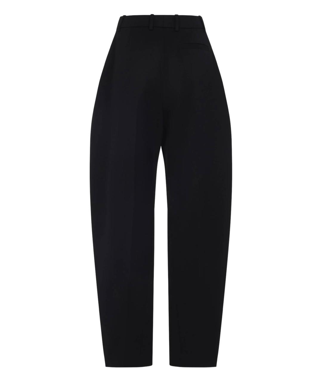 GIVENCHY Черные шерстяные прямые брюки, фото 3