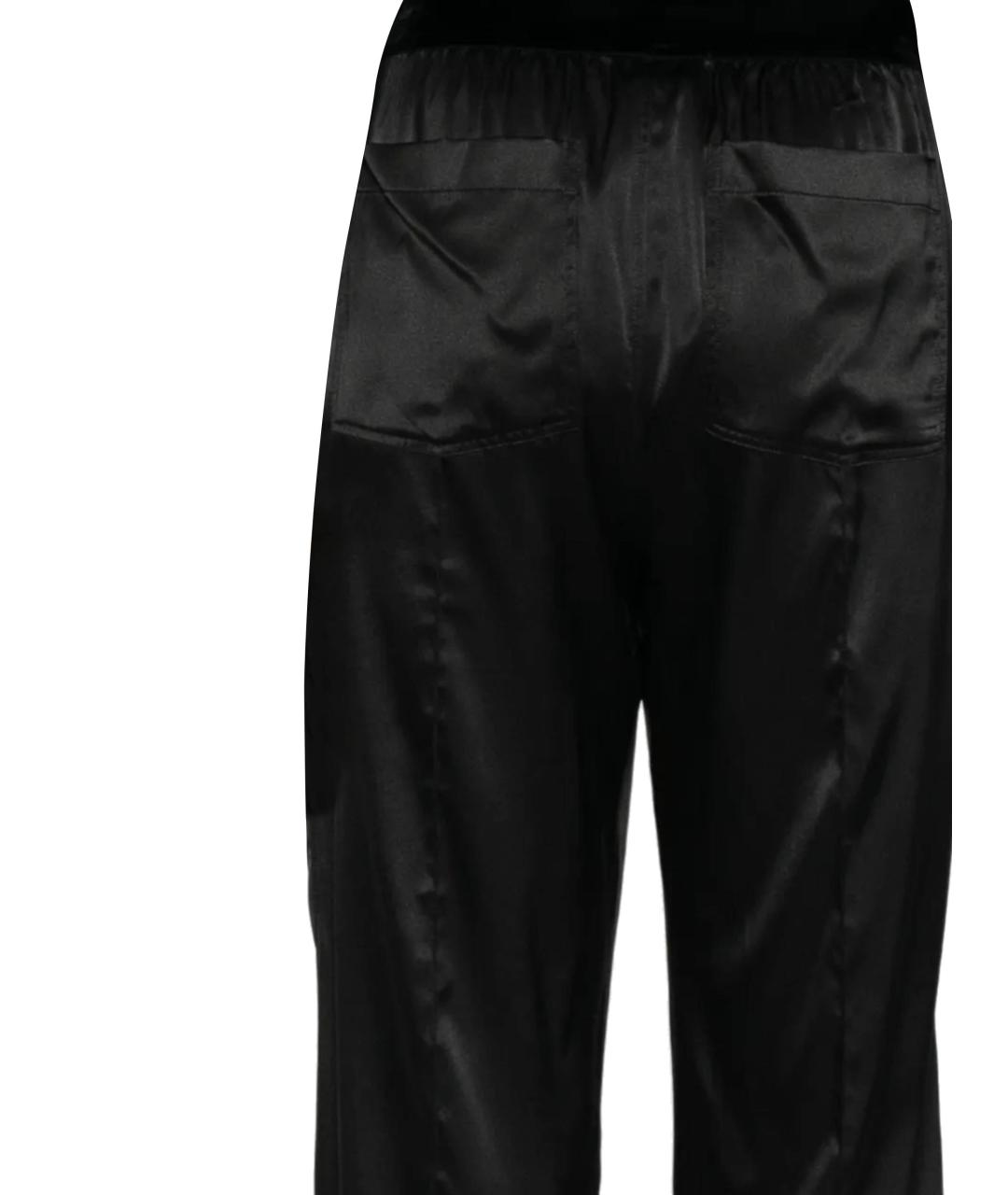 TOM FORD Черные полиамидовые прямые брюки, фото 3