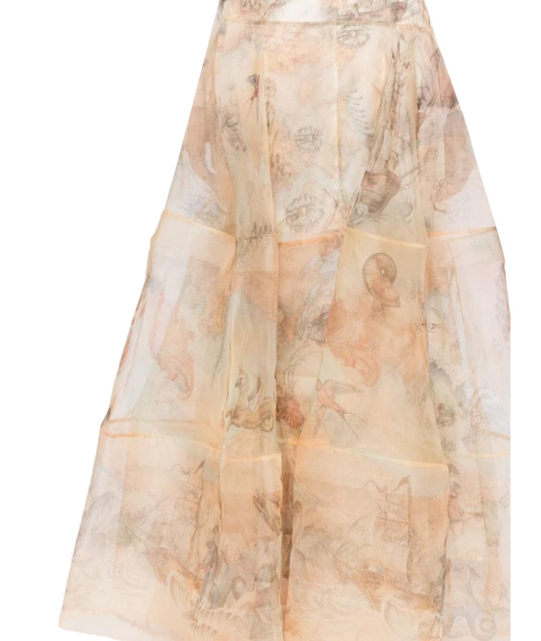 ZIMMERMANN Мульти шелковая юбка макси, фото 3