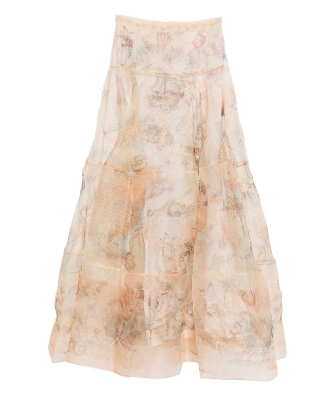 ZIMMERMANN Мульти шелковая юбка макси, фото 1