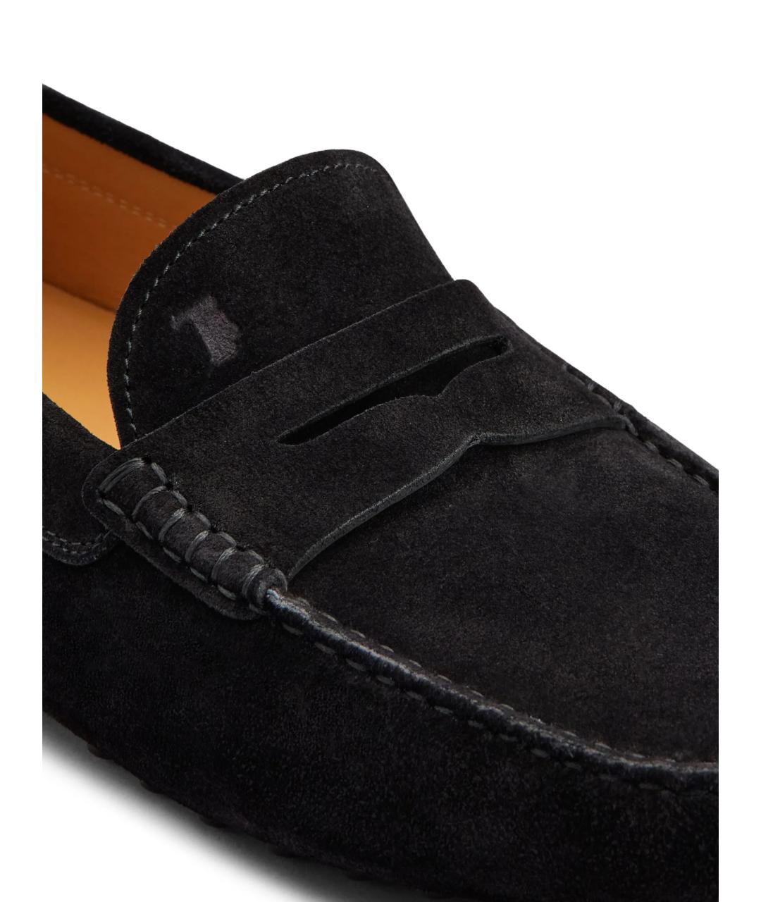 TOD'S Черные замшевые мокасины, фото 3
